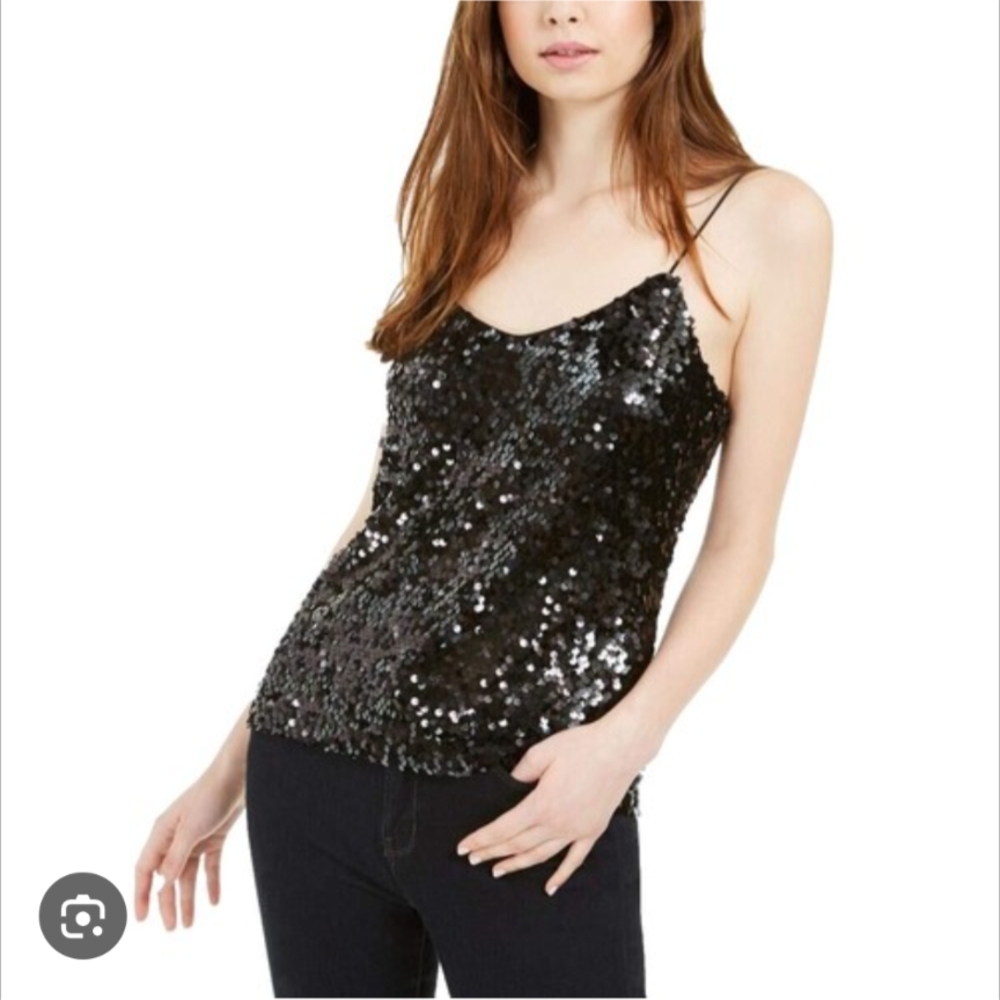 Express Sequin Tank Small